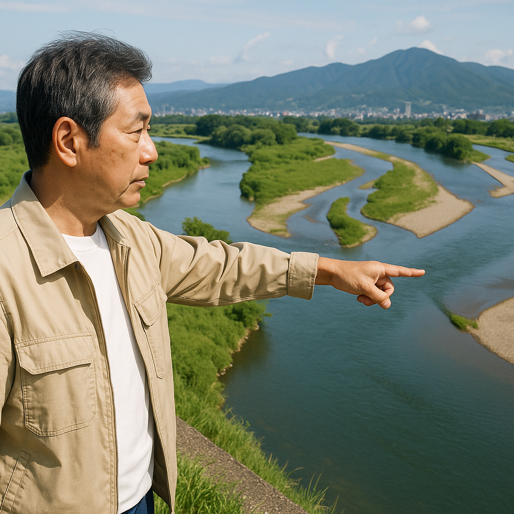 日本の川の種類をやさしく解説｜〇〇川水系・本流・支流・派川・分流・合流の違いがすぐわかるタイトル